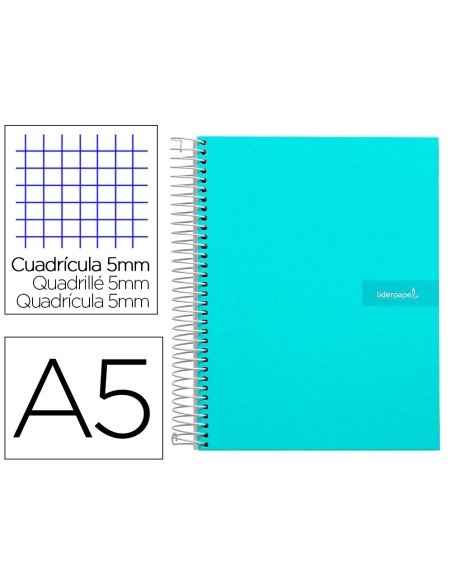 Cuaderno espiral liderpapel a5 micro crafty...