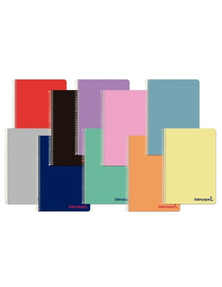 Cuaderno espiral liderpapel a5 wonder tapa...