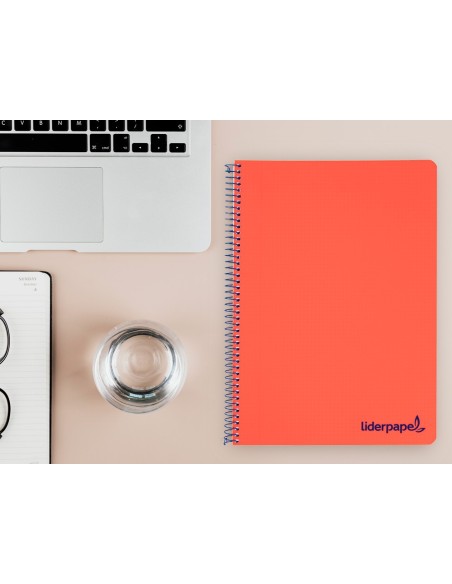 Cuaderno espiral liderpapel a4 wonder tapa...