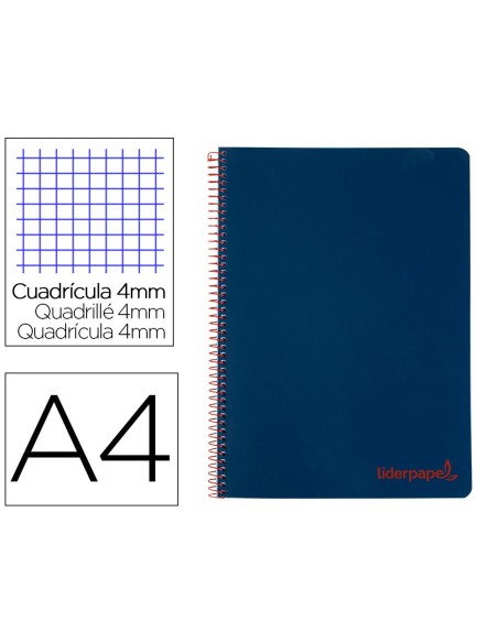 Cuaderno espiral liderpapel a4 wonder tapa...