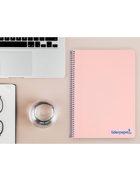 Cuaderno espiral liderpapel a4 wonder tapa...