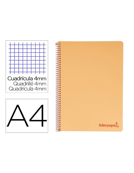 Cuaderno espiral liderpapel a4 wonder tapa...