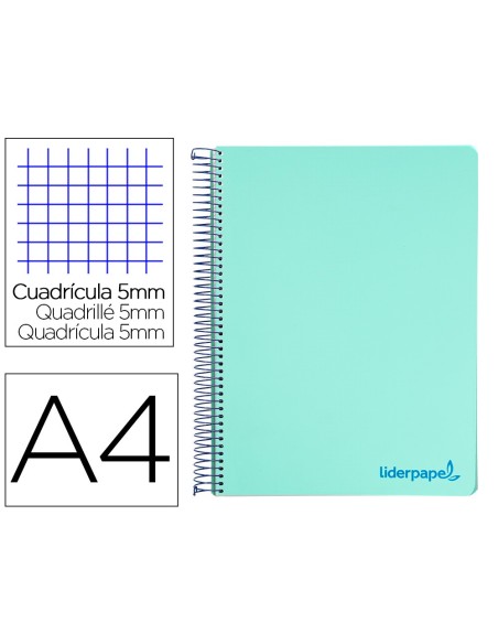 Cuaderno espiral liderpapel a4 micro wonder...