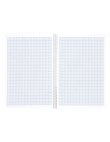 Cuaderno espiral liderpapel a4 wonder tapa plastico 80h 90gr rayado n.46 colores surtidos
