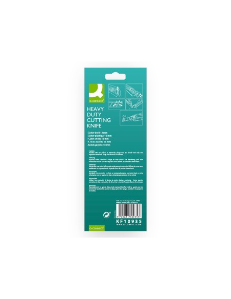 Cuter q-connect th-130-1 ancho blister 1 unidad