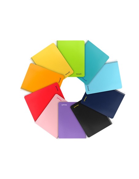 Cuaderno espiral liderpapel cuarto witty tapa...