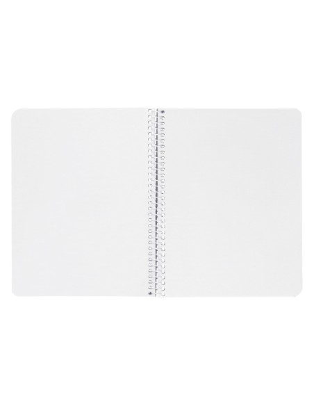 Cuaderno espiral liderpapel cuarto smart tapa blanda 80h 60gr liso sin margen colores surtidos