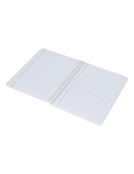 Cuaderno espiral liderpapel cuarto smart tapa blanda 80h 60gr milimetrado 2mm colores surtidos