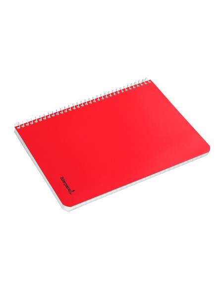 Cuaderno espiral liderpapel cuarto smart tapa blanda 80h 60gr pauta 3,5mm con margen colores surtidos