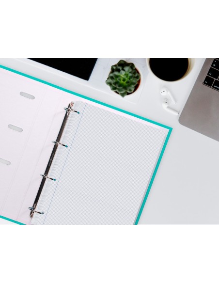 Recambio liderpapel a4 100 hojas 60g/m2 cuadro...