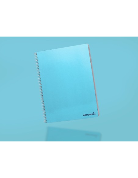 Cuaderno espiral liderpapel folio smart tapa...