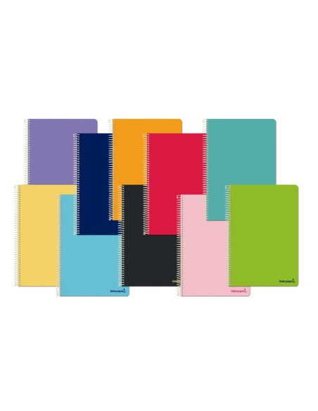 Cuaderno espiral liderpapel a5 micro smart tapa...
