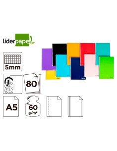 Cuaderno espiral liderpapel...