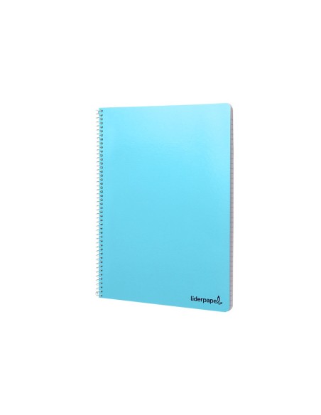 Cuaderno espiral liderpapel a4 micro smart tapa...
