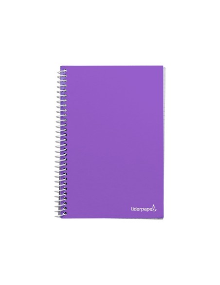 Cuaderno espiral liderpapel a4 micro smart tapa...