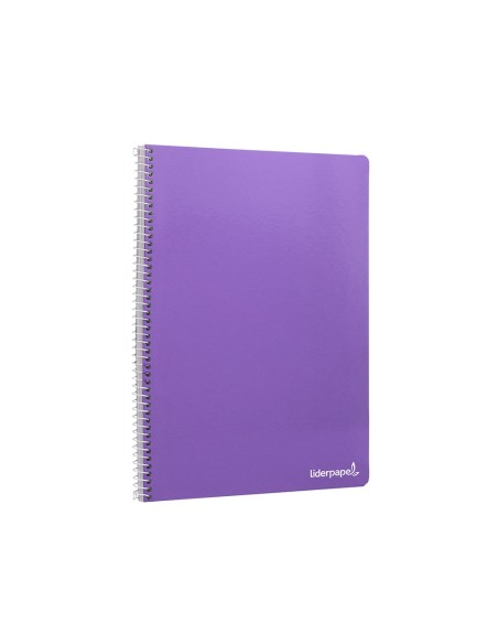 Cuaderno espiral liderpapel folio smart tapa...