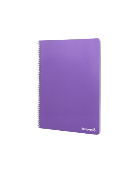 Cuaderno espiral liderpapel folio smart tapa...