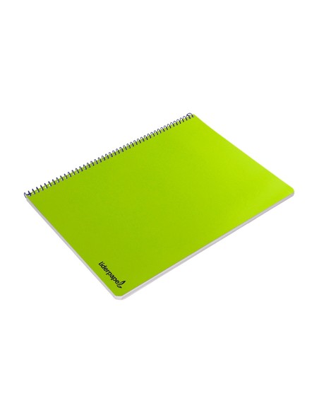 Cuaderno espiral liderpapel folio smart tapa...