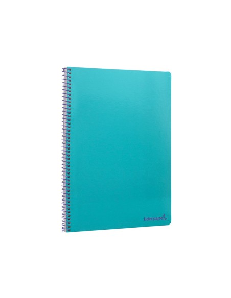 Cuaderno espiral liderpapel folio smart tapa...