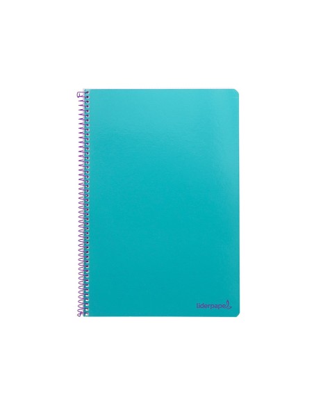 Cuaderno espiral liderpapel folio smart tapa...