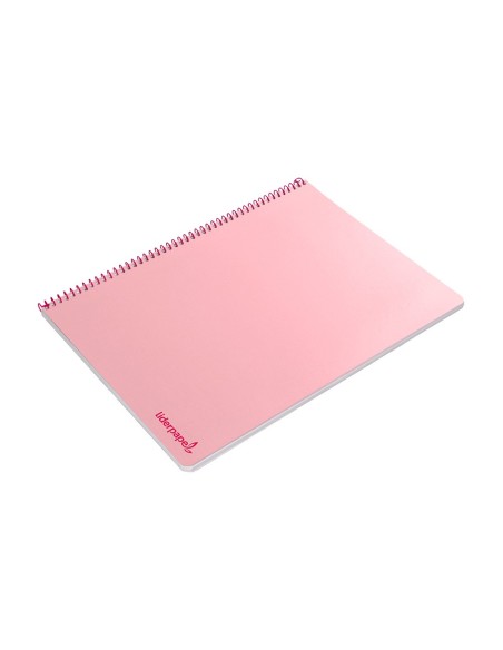 Cuaderno espiral liderpapel folio smart tapa...