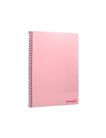 Cuaderno espiral liderpapel folio smart tapa...