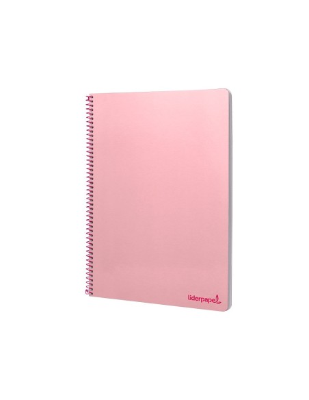 Cuaderno espiral liderpapel folio smart tapa...