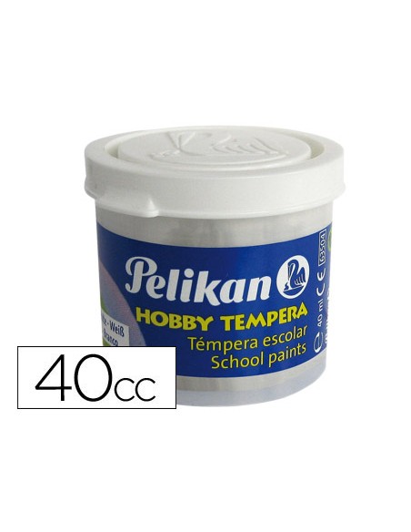 Tempera hobby 40 cc blanco -n.4