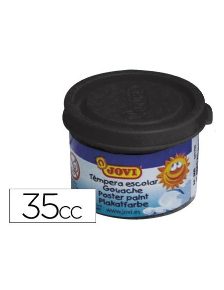 Tempera jovi 35 ml negro
