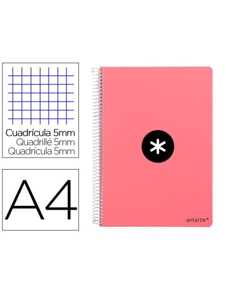 Cuaderno espiral liderpapel a4 micro antartik...