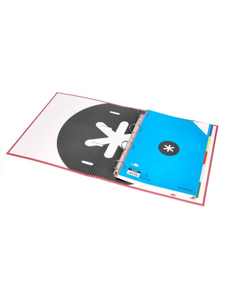 Carpeta con recambio antartik a4 cuadro 5mm...