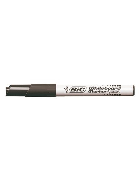 Rotulador bic velleda para pizarra negro punta...