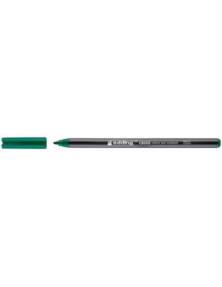 Rotulador edding punta fibra 1300 verde punta...