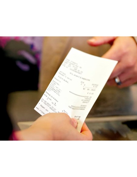 Rollo sumadora q-connect electro 75 mm ancho x...