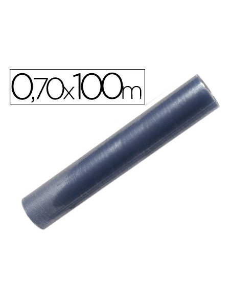 Rollo plastico forralibros 0,70x100 mt 70 mc
