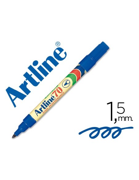 Rotulador artline marcador permanente ek-70...