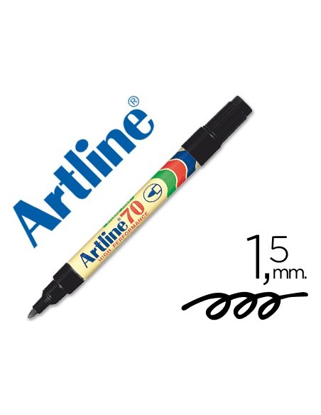 Rotulador artline marcador permanente ek-70...