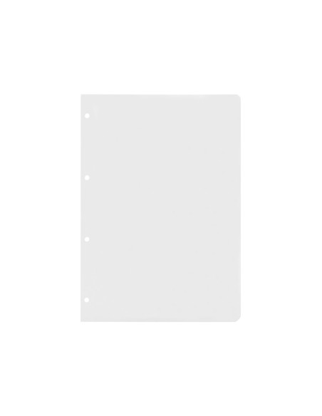 Recambio liderpapel a4 100 hojas 60g/m2 liso sin margen 4 taladros