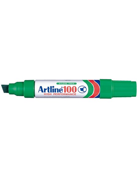 Rotulador artline marcador permanente 100 verde...