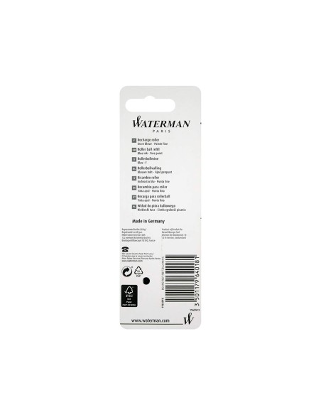 Recambio boligrafo waterman standar maxima 53425 negro