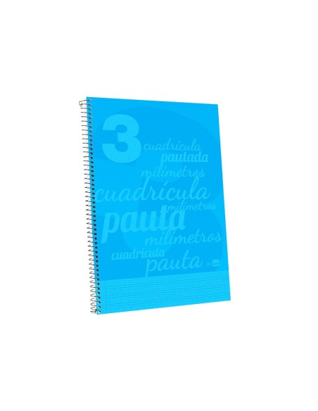 Cuaderno espiral liderpapel folio pautaguia...