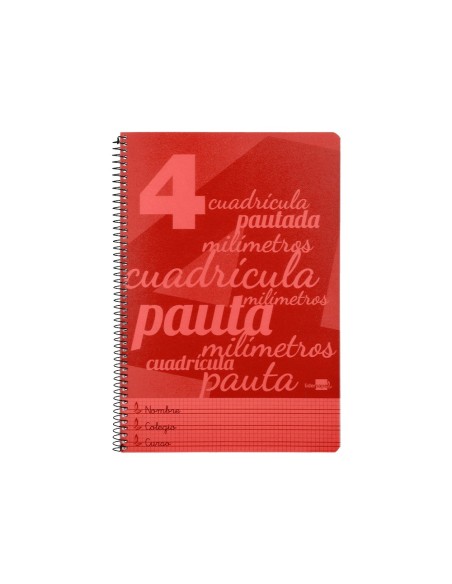 Cuaderno espiral liderpapel folio pautaguia...
