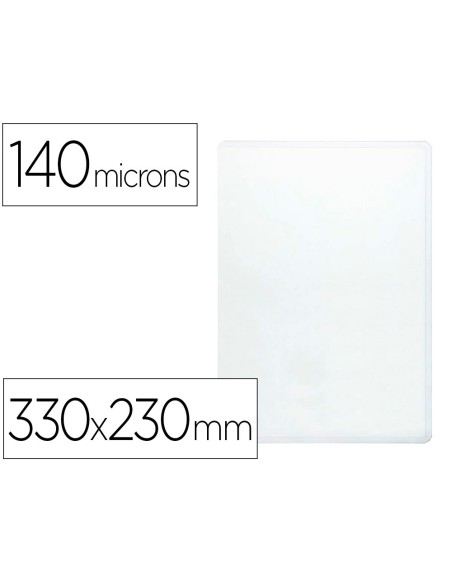 Funda portadocumento q-connect folio 140 micras...