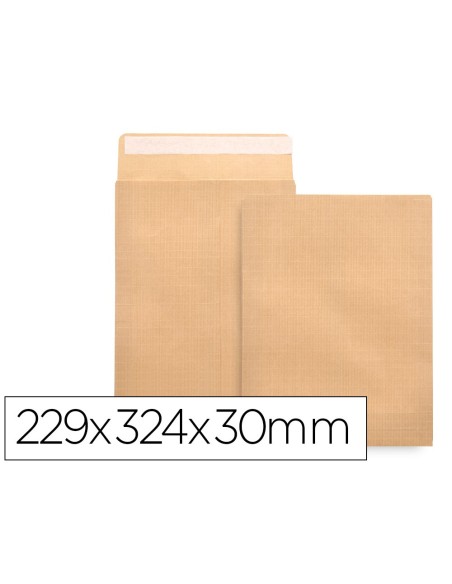 Sobre liderpapel bolsa fuelle kraft 229x324x30...