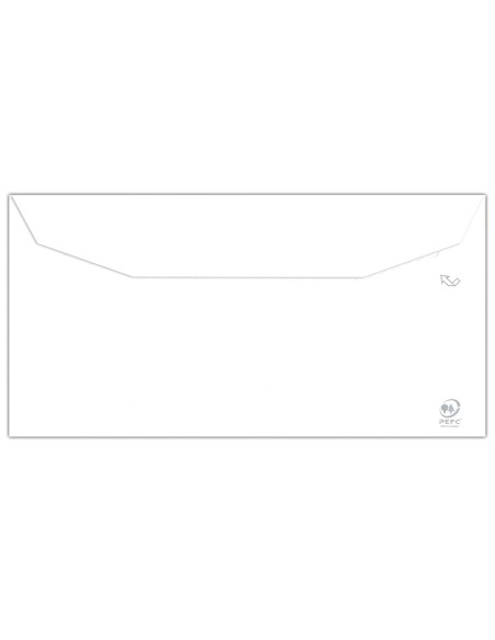 Sobre liderpapel blanco 115x225 mm solapa...