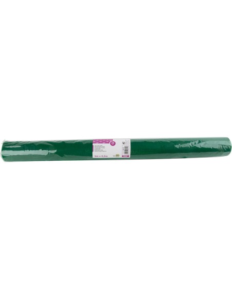 Tejido sin tejer liderpapel terileno 25 g/m2 rollo de 5 mt verde