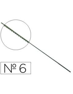 Pelos de segueta madera nº6... 2