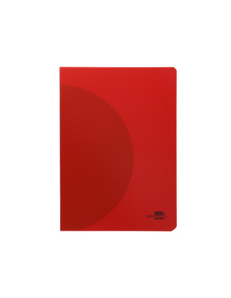 Libreta liderpapel 360 tapa de plastico a5 48 hojas 90g/m2 rayado nº 46 colores surtidos