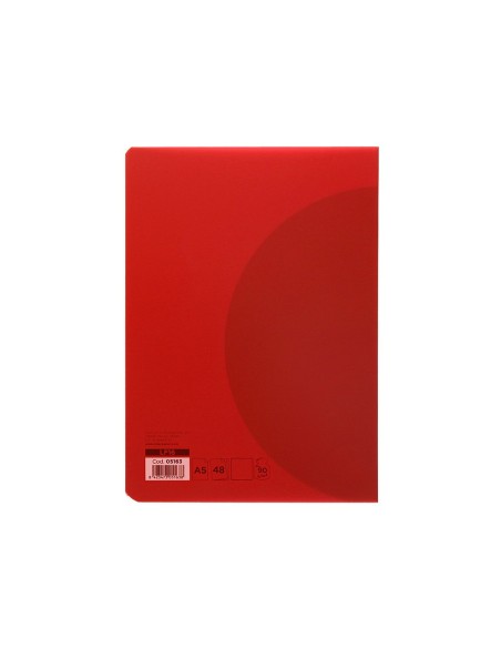 Libreta liderpapel 360 tapa de plastico a5 48...