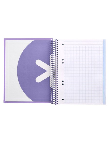 Cuaderno espiral a5 micro antartik tapa...
